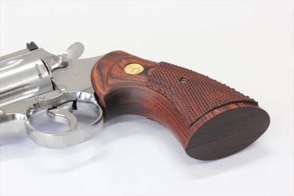 Wood Grip｜Colt Python.357 Magnum｜Oversize/Brown