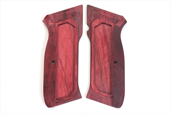Wood Grip KSC Cz75 (Checkers / Red)