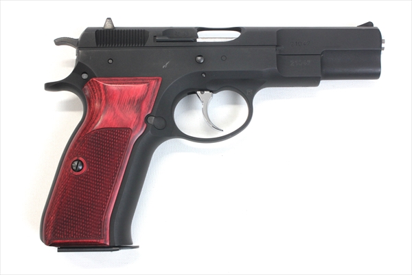 Wood Grip KSC Cz75 (Checkers / Red)