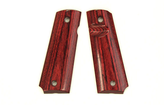 Wood Grip M45CQP/DOC (Smooth / Red) [AWG-444]