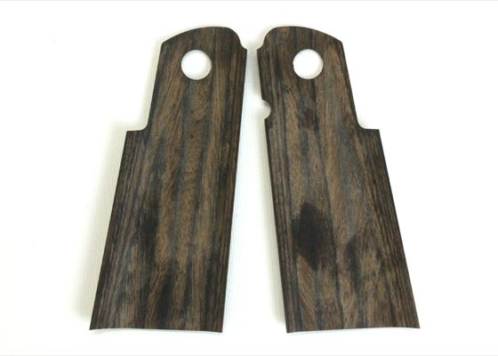 Wood Grip Hi-CAPA 5.1/4.3/D.O.R (Checker / Dark Brown)