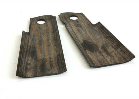 Wood Grip Hi-CAPA 5.1/4.3/D.O.R (Checker / Dark Brown)