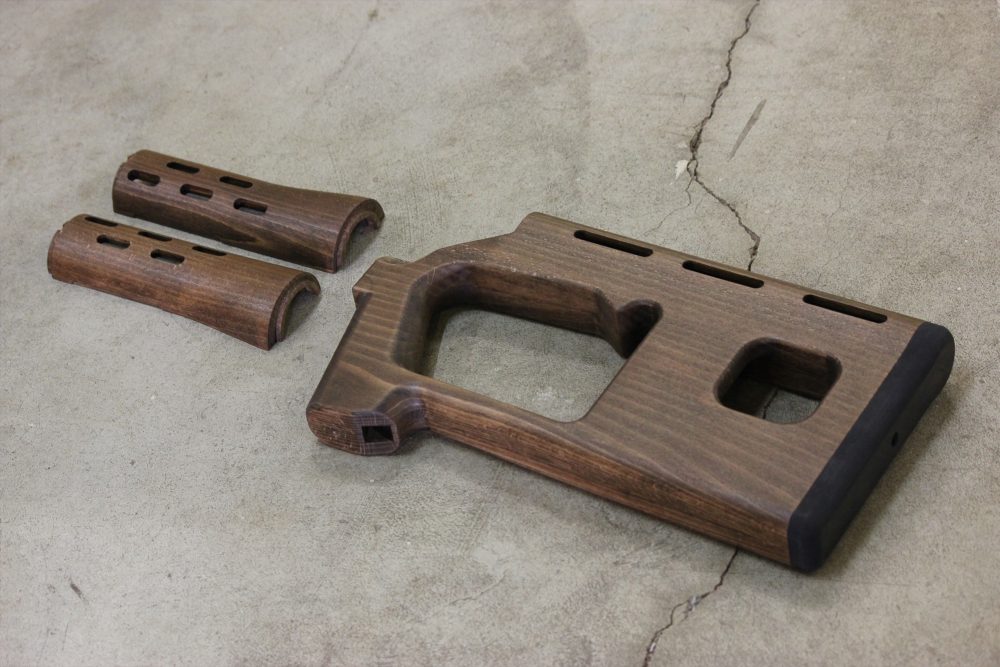Wood Stock M4A1 ADAR (Beech/Oil stain) Buna